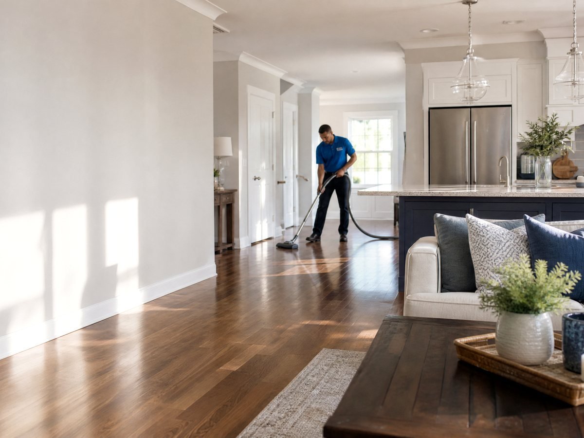 Post-Construction Finish — finished space